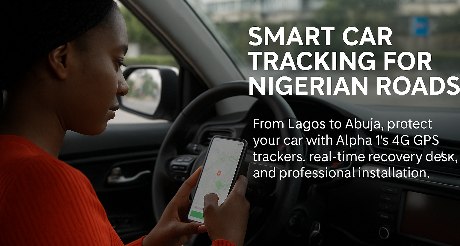 Alpha 1 Smart car tracking for Nigerian Roads